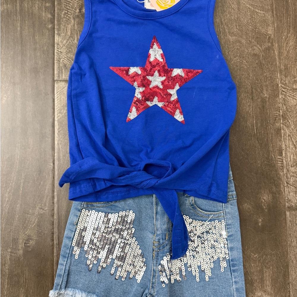 4th of July Tank and Short Set